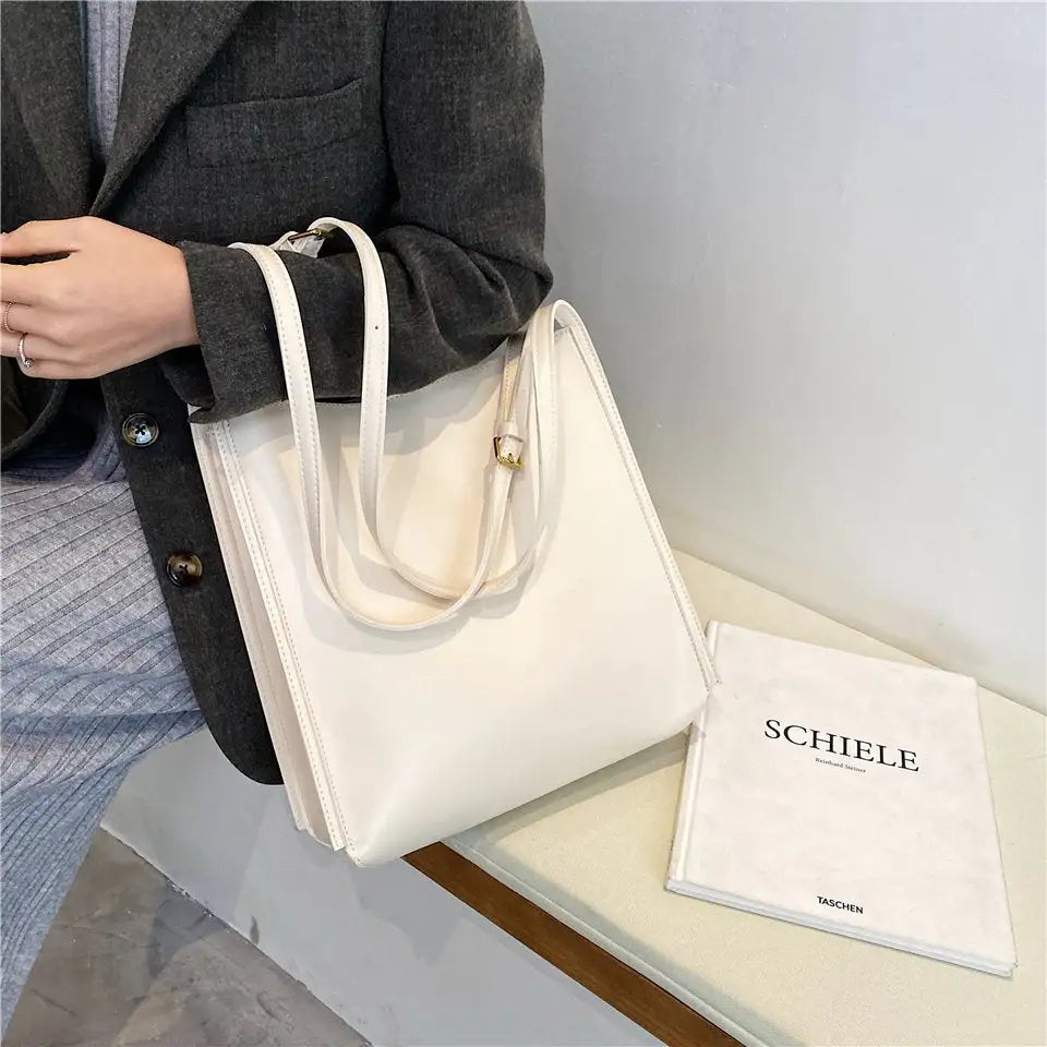 Olives Vegan Leather Tote Bag