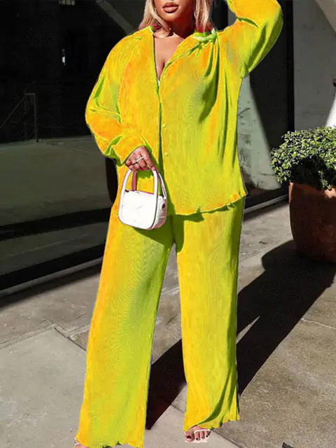 Women's Solid Suit Set