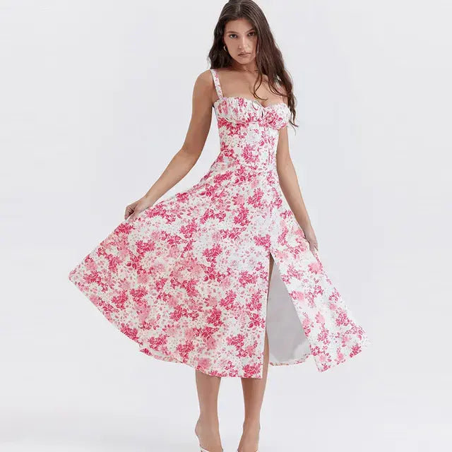 Summer Floral A-line Dress