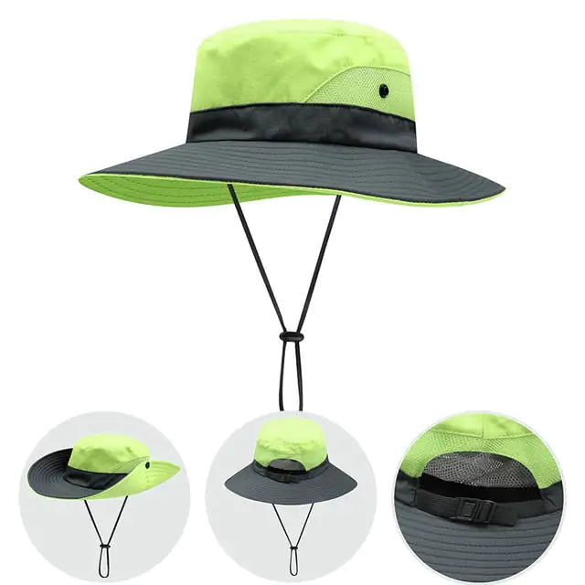Camping and Outdoor Sun Block Hat
