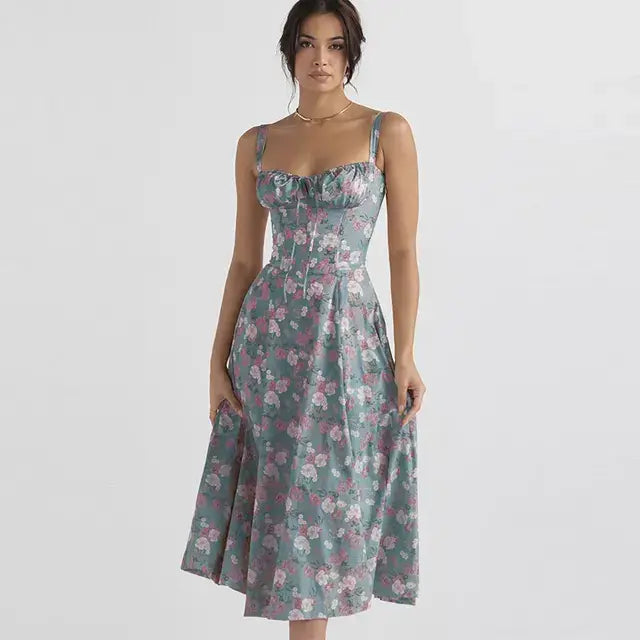 Summer Floral A-line Dress