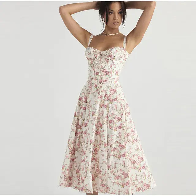 Summer Floral A-line Dress