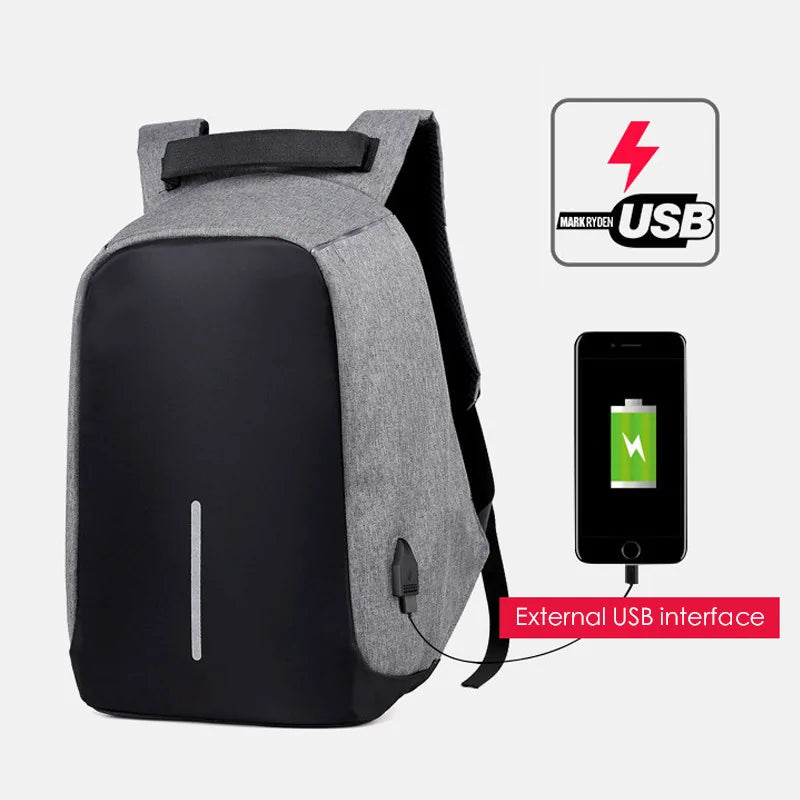 Technology USB charging port- Anti-Theft Backpack