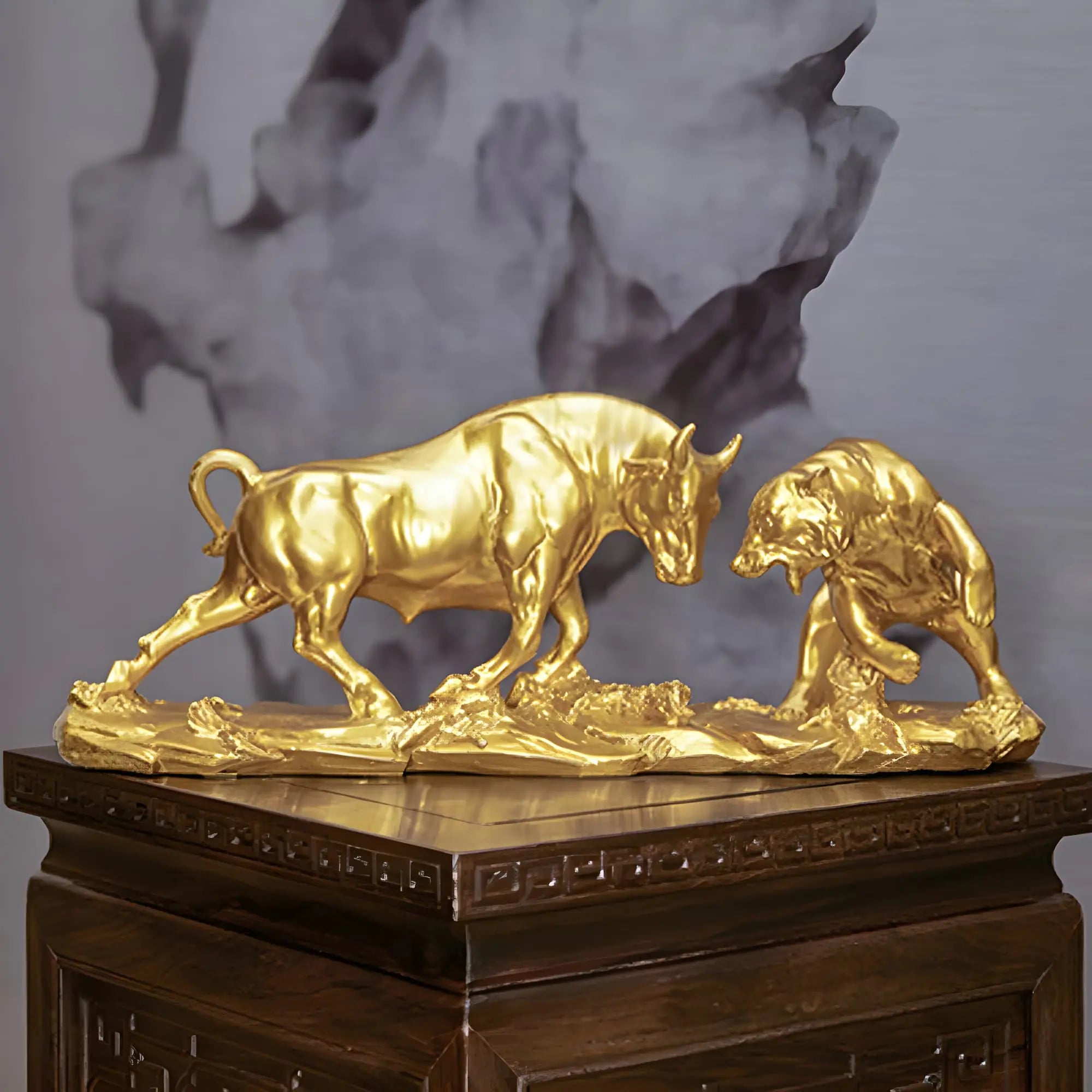 Home Decor Bull Statue