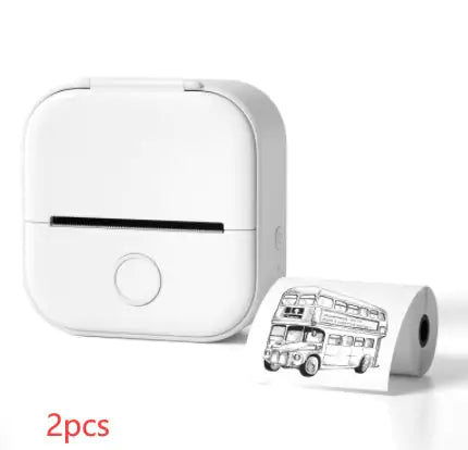 Portable Mini Thermal Label Printer Home Photo Printer Bluetooth Mini Label Printer Price Tag