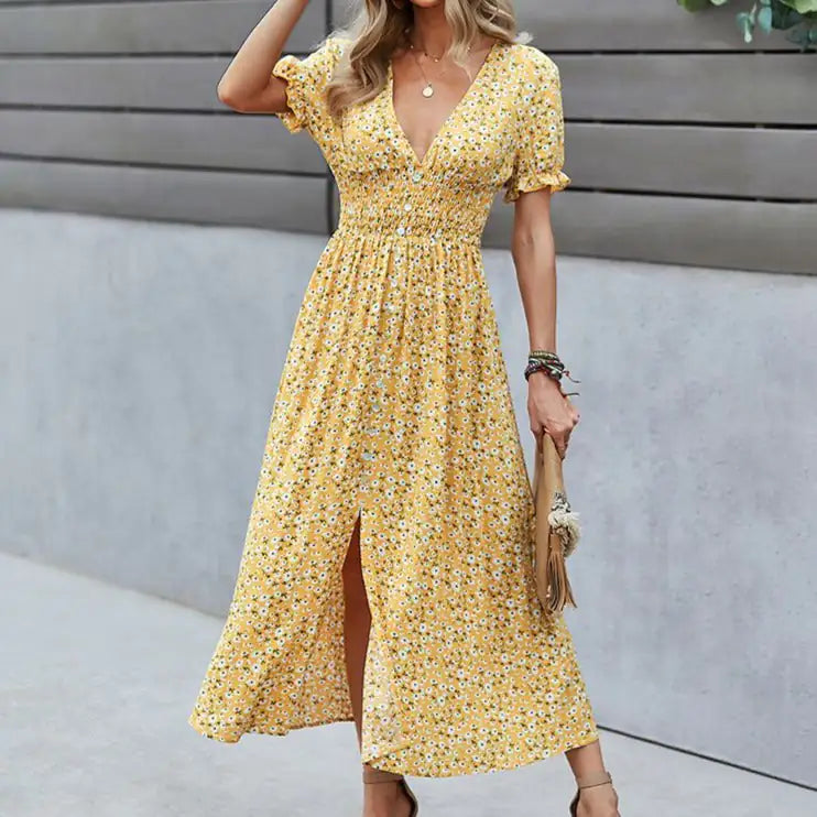 Women's Floral Midi Dress