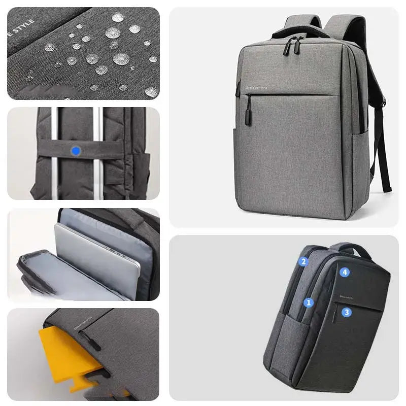 Laptop Backpack Waterproof Capacity