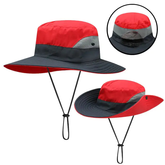 Camping and Outdoor Sun Block Hat