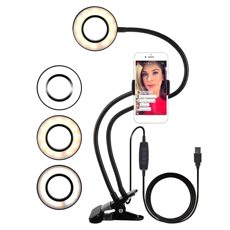 Ring Light Phone Holder Stand for Selfie and photo