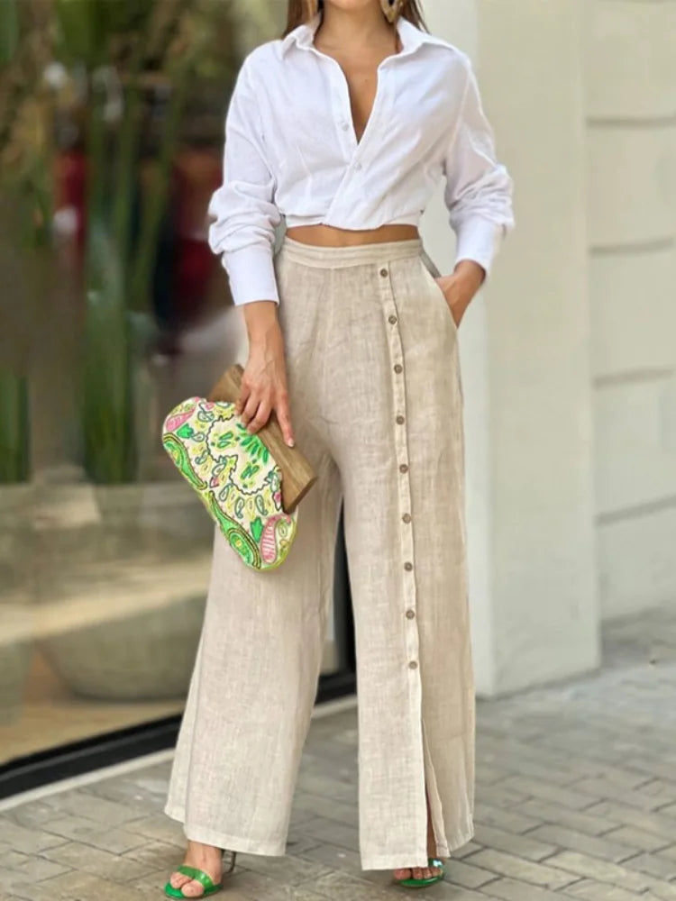 Sophisticated Wide Legs Pants