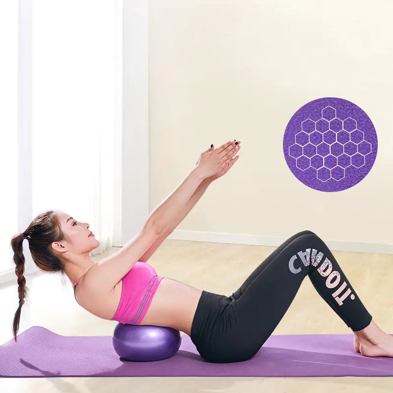 Yoga Ball Exercise Gymnastic Fitness Pilates Ball Balance