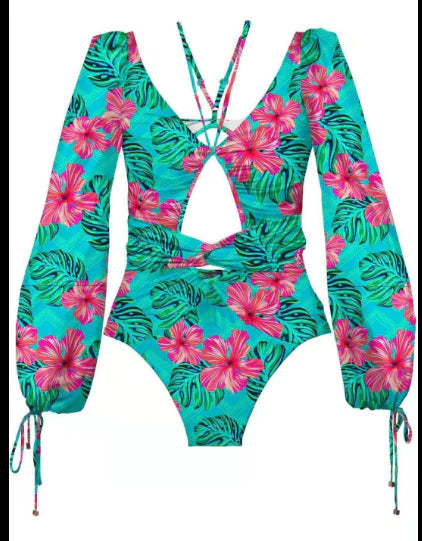 Vintage One Piece Swim Suit for Women