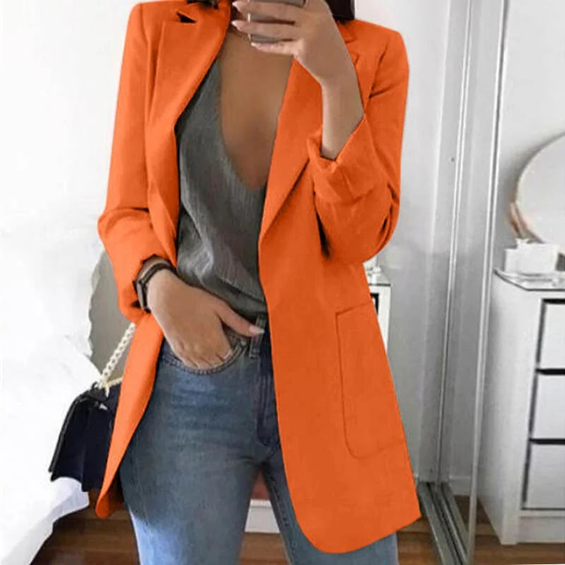 Women's Casual Long Sleeve Business Suit