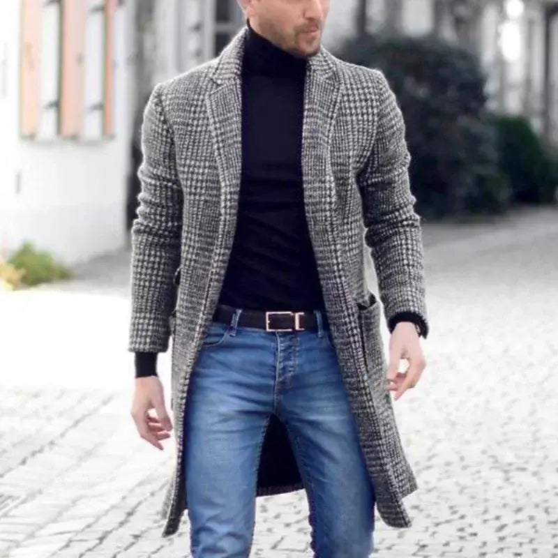 Casual Wool Coats And Long Sleeve Jacket