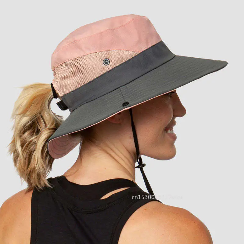 Camping and Outdoor Sun Block Hat