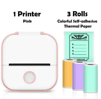 Portable Mini Thermal Label Printer Home Photo Printer Bluetooth Mini Label Printer Price Tag