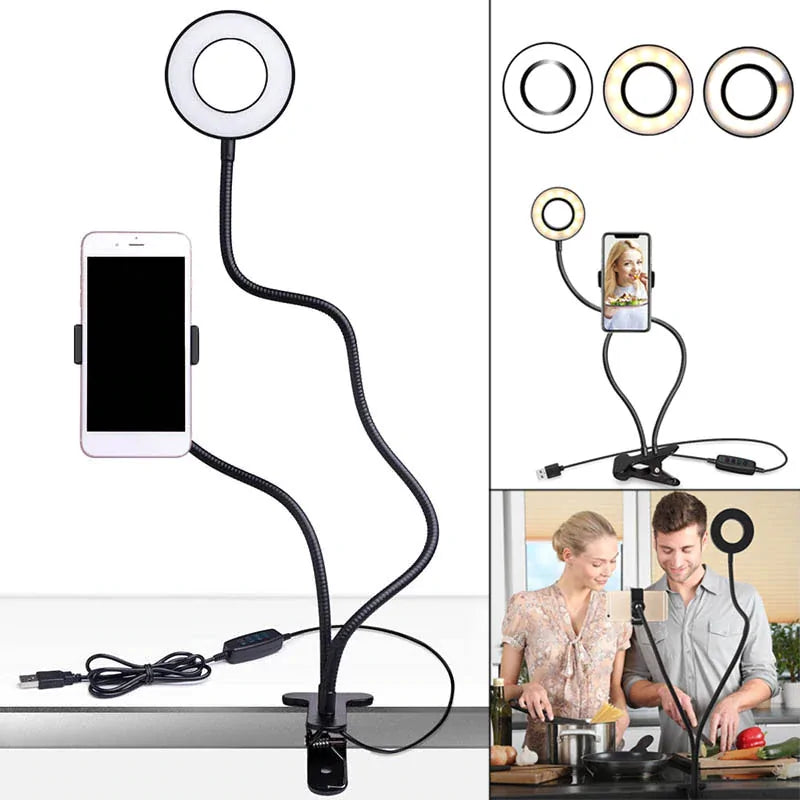 Ring Light Phone Holder Stand for Selfie and photo