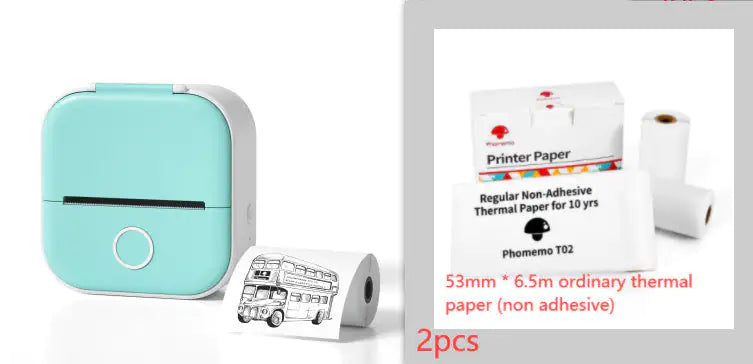 Portable Mini Thermal Label Printer Home Photo Printer Bluetooth Mini Label Printer Price Tag