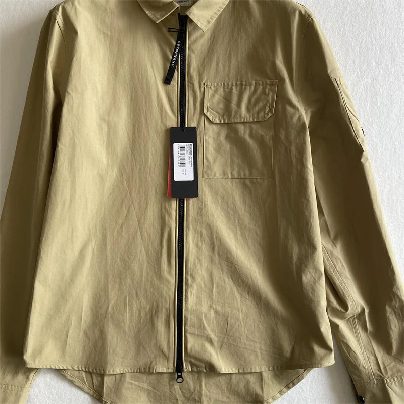 Men's Cotton Jacket Casual Shirt