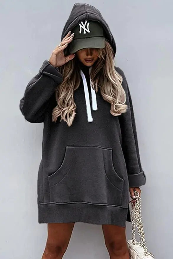 Oversized Hoodie Dress