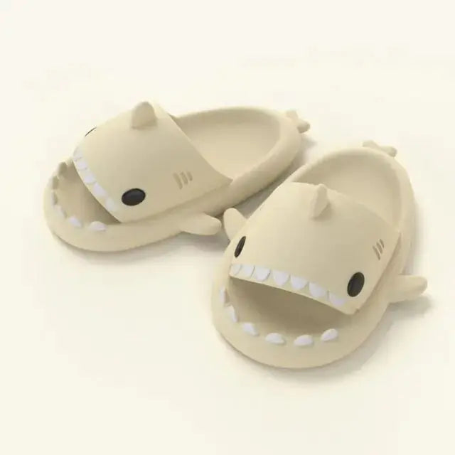 Summer Shark Slippers Flip Flops Home Anti-Skid Flat Shoes Couple Sandals