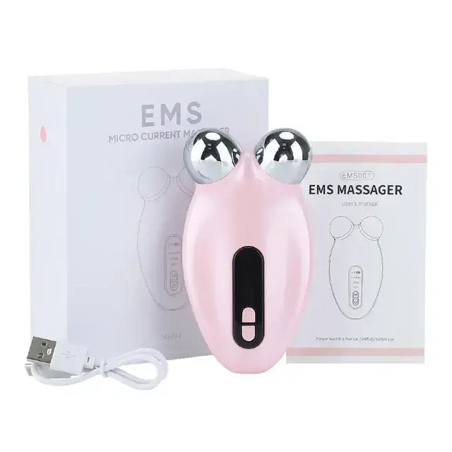 EMS Microcurrent Skin Tighten Rejuvenation Anti Wrinkle Double Chin Remover Device