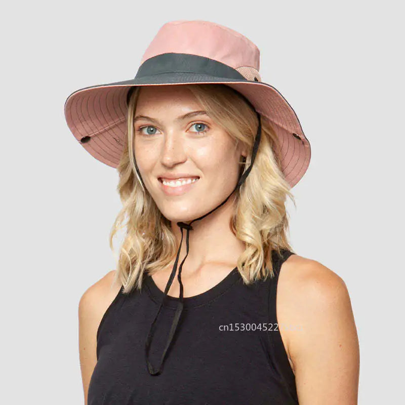 Camping and Outdoor Sun Block Hat