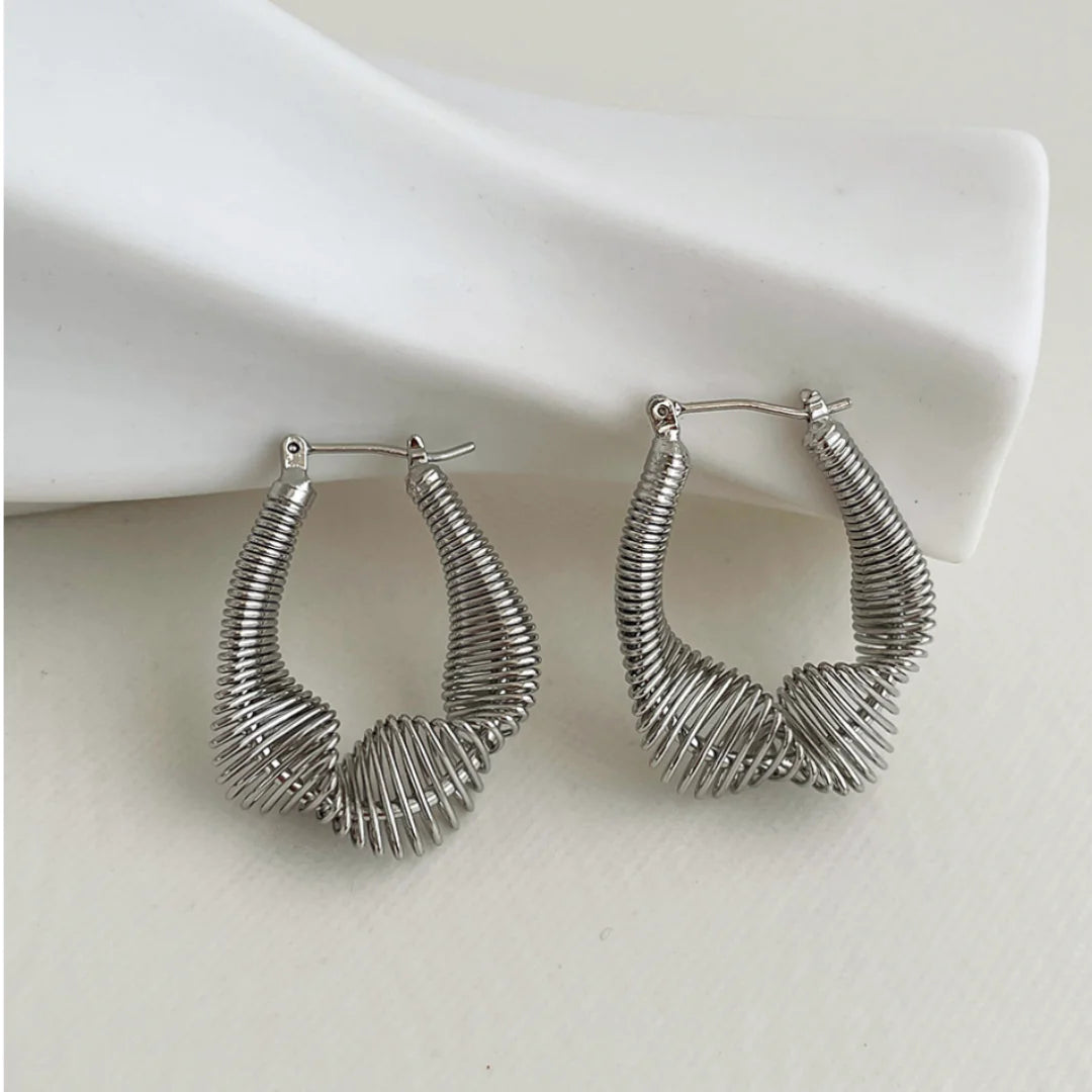 Elegant Twist Earrings