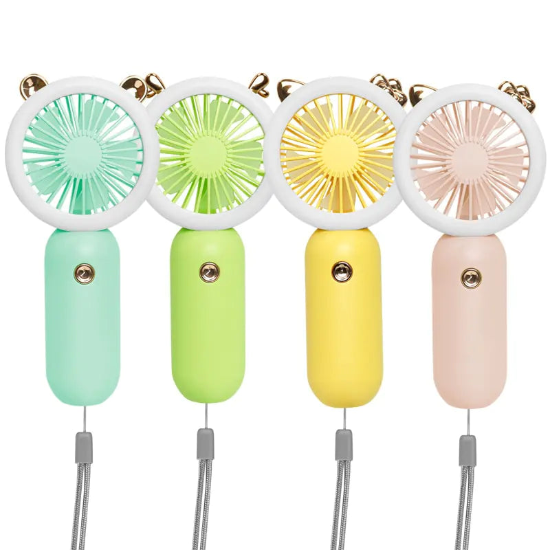 Mini Portable Pocket Fans USB Charging Desktop Dormitory Home Gift Student Outdoor Travel