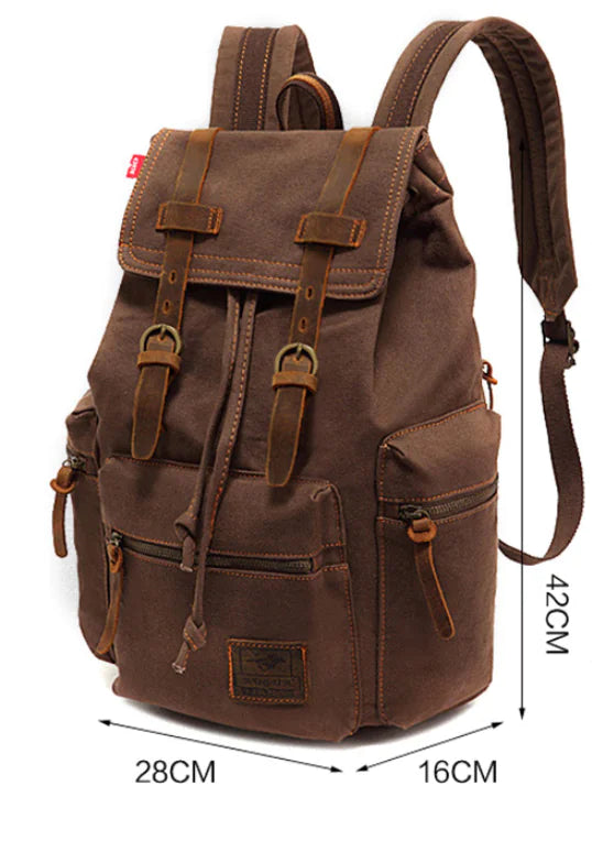 Vintage Canvas Backpack