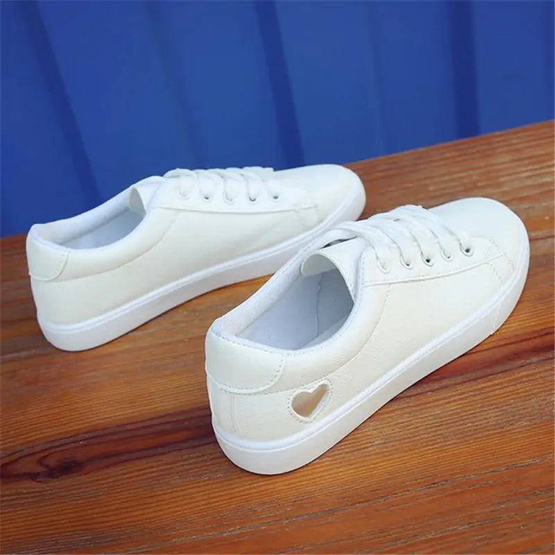 Comfy Skate White Shoes