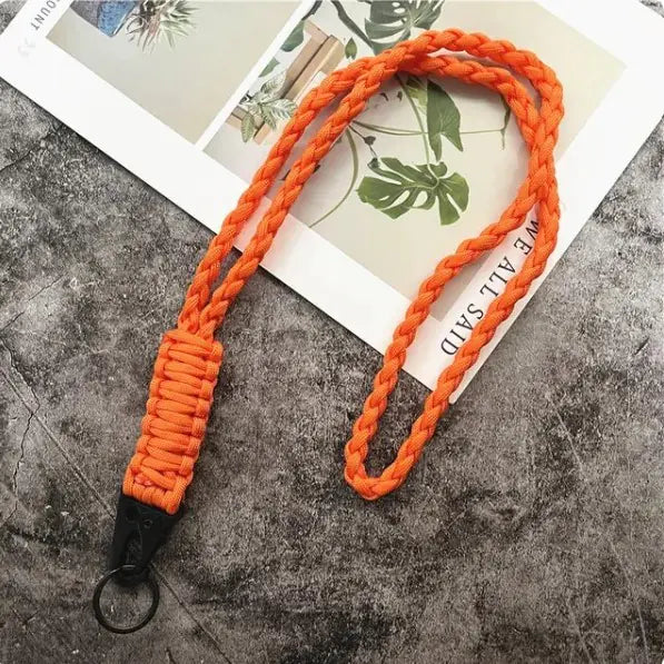 Multifunctional Hand-Woven Lanyard