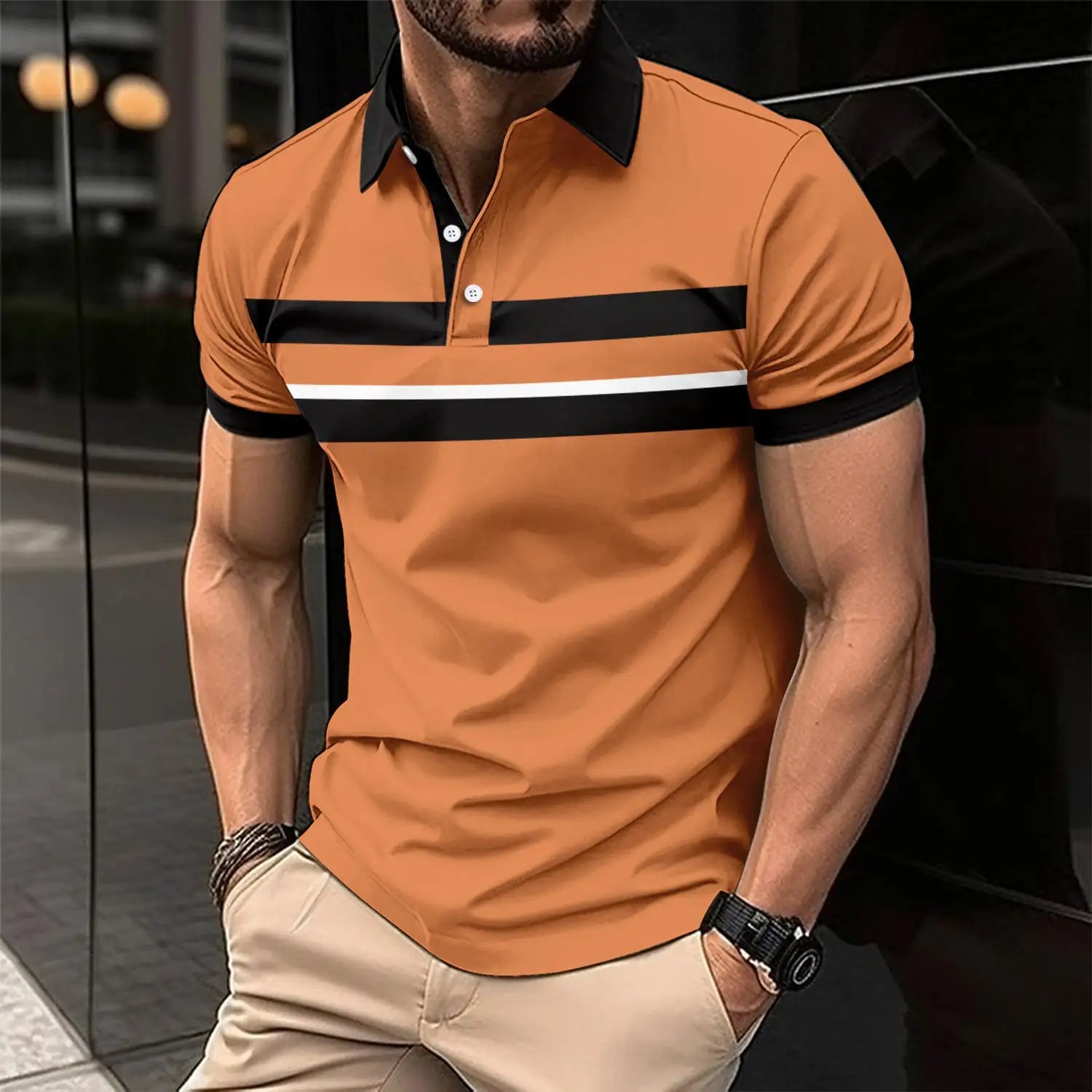 Men's Casual Collar Shirt