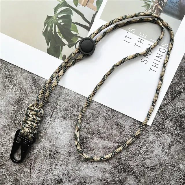 Multifunctional Hand-Woven Lanyard