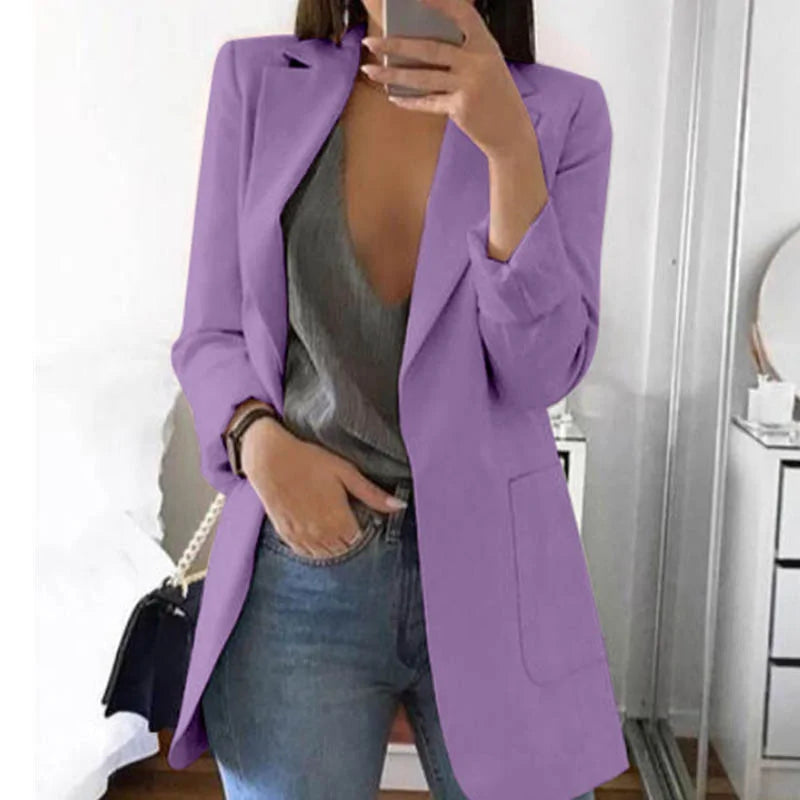 Women's Casual Long Sleeve Business Suit