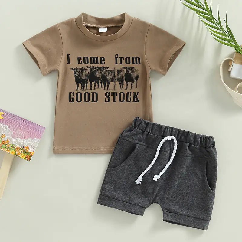 Casual Baby Boy Clothes Suit