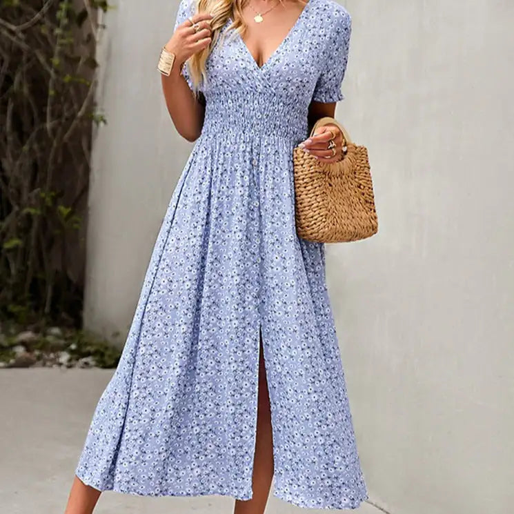 Women's Floral Midi Dress