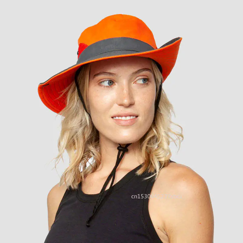 Camping and Outdoor Sun Block Hat