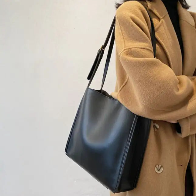 Olives Vegan Leather Tote Bag