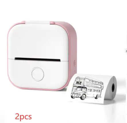 Portable Mini Thermal Label Printer Home Photo Printer Bluetooth Mini Label Printer Price Tag