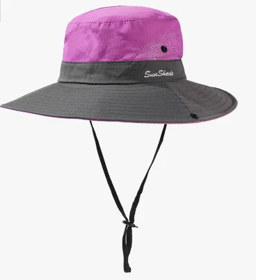 Camping and Outdoor Sun Block Hat