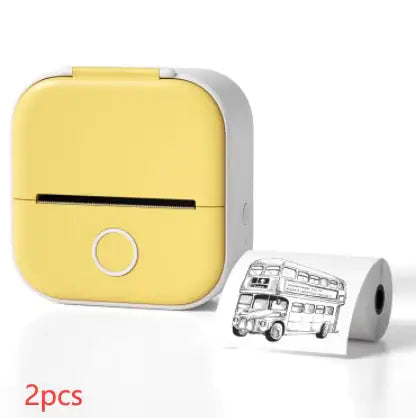 Portable Mini Thermal Label Printer Home Photo Printer Bluetooth Mini Label Printer Price Tag