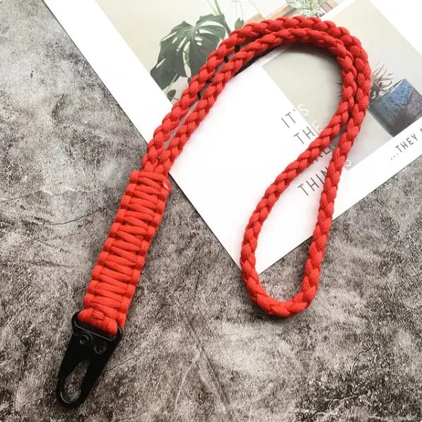 Multifunctional Hand-Woven Lanyard