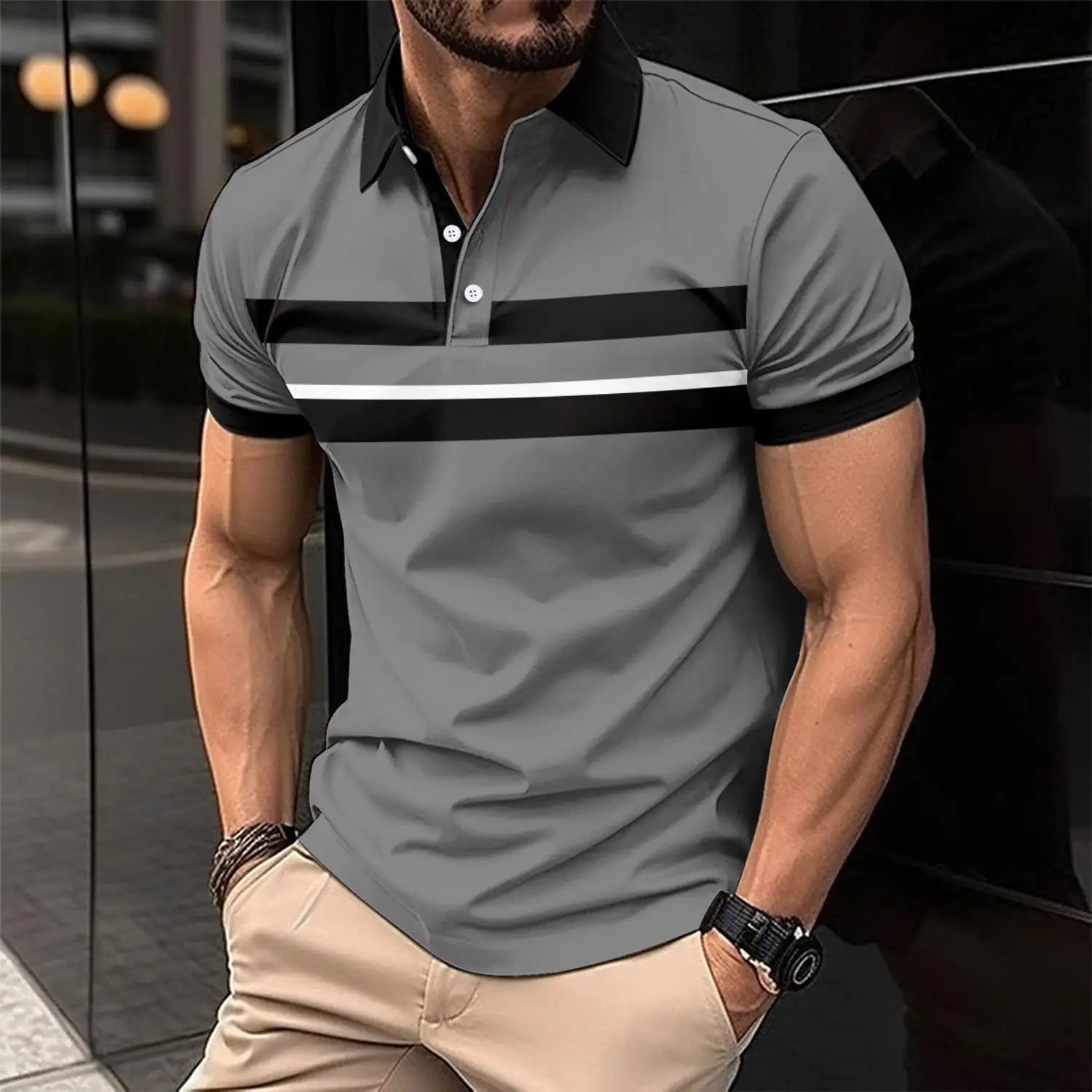 Men's Casual Collar Shirt